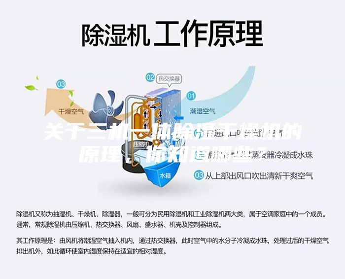 关于三机一体除湿干燥机的原理，你知道哪些？