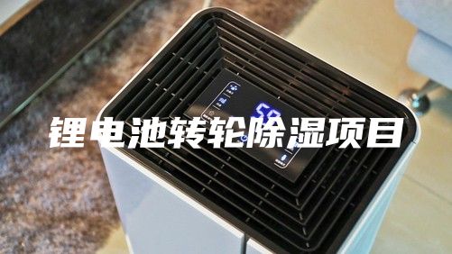 锂电池转轮除湿项目