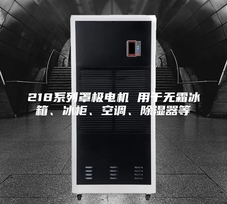 218系列罩极电机 用于无霜冰箱、冰柜、空调、除湿器等