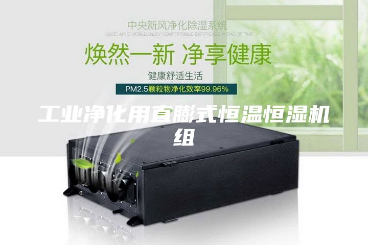 工业净化用直膨式恒温恒湿机组