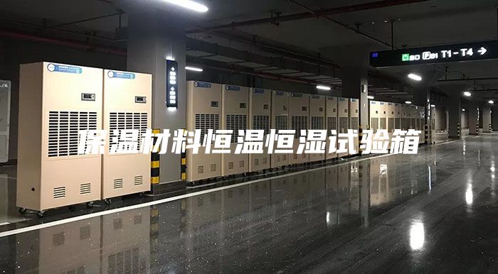 保温材料恒温恒湿试验箱