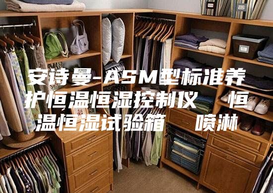 安诗曼-ASM型标准养护恒温恒湿控制仪  恒温恒湿试验箱  喷淋