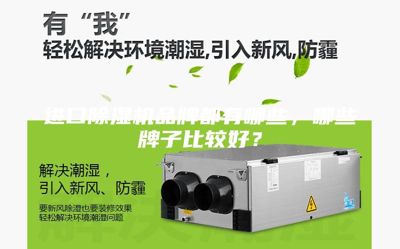 进口除湿机品牌都有哪些，哪些牌子比较好？