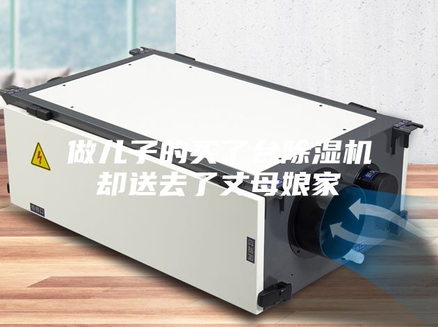 做儿子的买了台除湿机却送去了丈母娘家