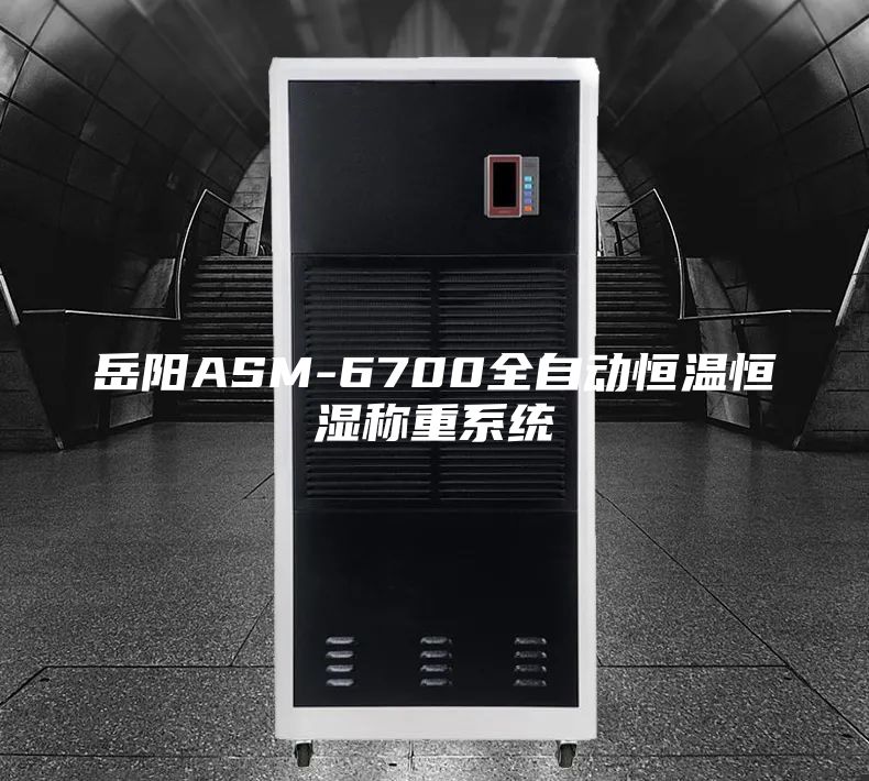 岳阳ASM-6700全自动恒温恒湿称重系统