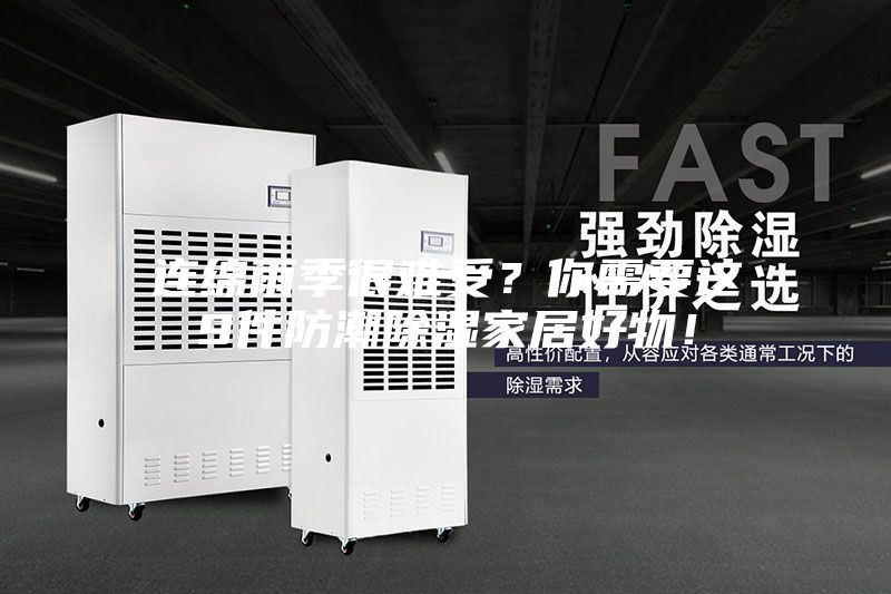 连绵雨季很难受？你需要这9件防潮除湿家居好物！