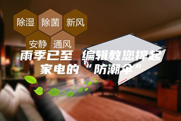 雨季已至 编辑教您撑起家电的“防潮伞”