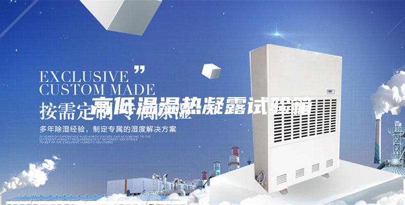 高低温湿热凝露试验箱