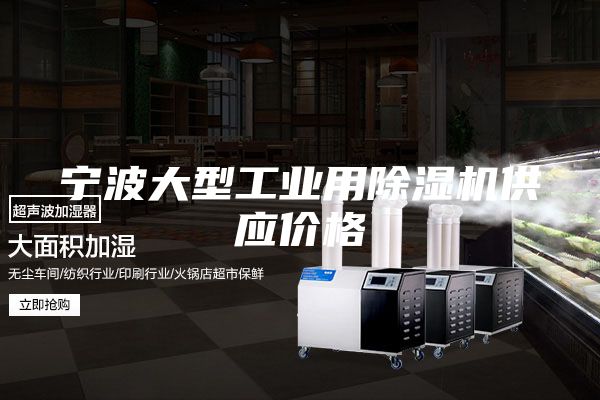 宁波大型工业用除湿机供应价格