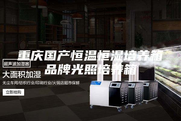 重庆国产恒温恒湿培养箱品牌光照培养箱