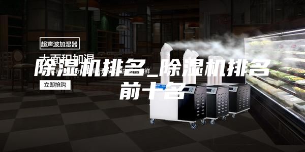 除湿机排名_除湿机排名前十名