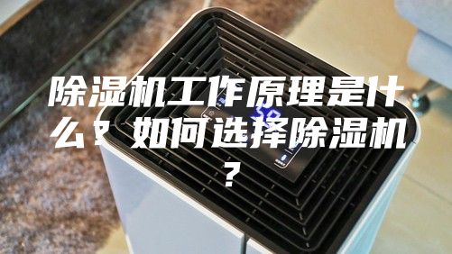 除湿机工作原理是什么？如何选择除湿机？