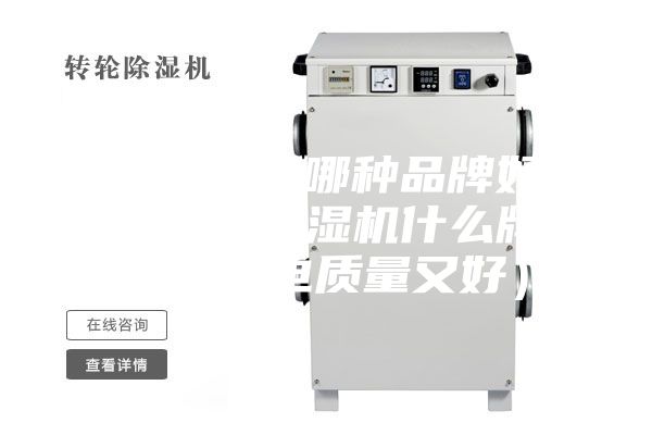 家用除湿机哪种品牌好一些（小型除湿机什么牌子好又省电质量又好）