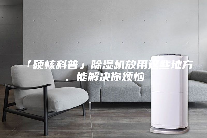 「硬核科普」除湿机放用这些地方，能解决你烦恼