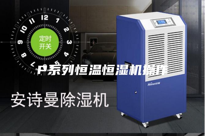 P系列恒温恒湿机操作