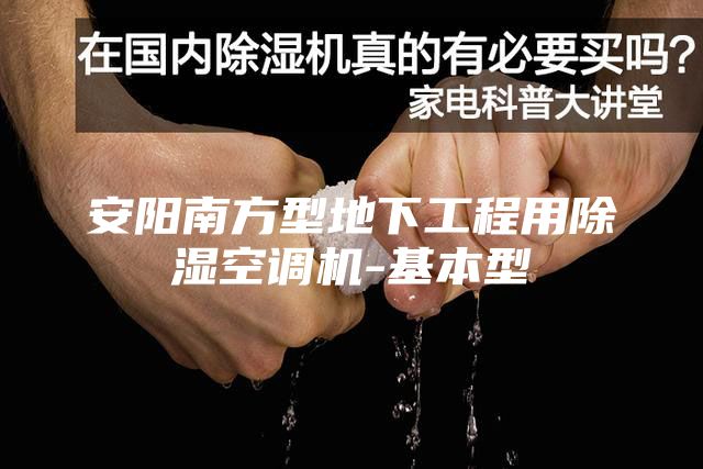 安阳南方型地下工程用除湿空调机-基本型