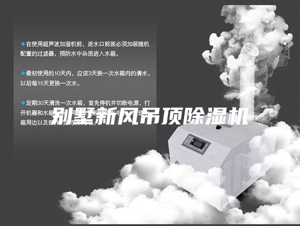 别墅新风吊顶除湿机