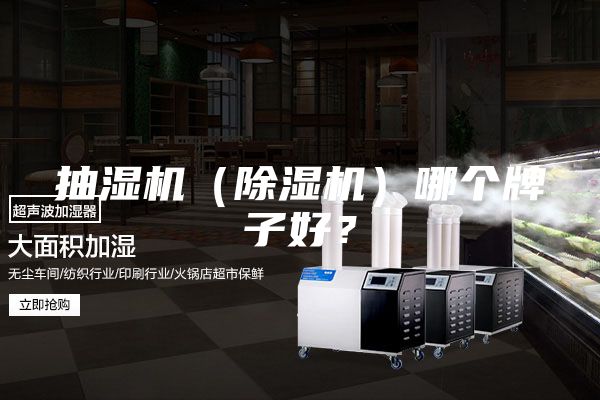 抽湿机（除湿机）哪个牌子好？