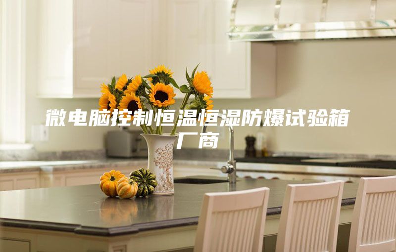 微电脑控制恒温恒湿防爆试验箱厂商