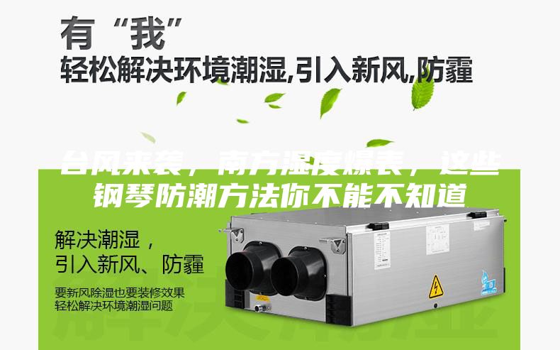 台风来袭，南方湿度爆表，这些钢琴防潮方法你不能不知道