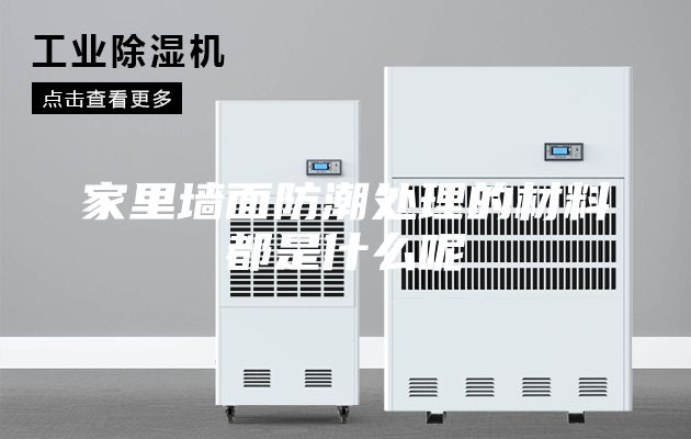 家里墙面防潮处理的材料都是什么呢