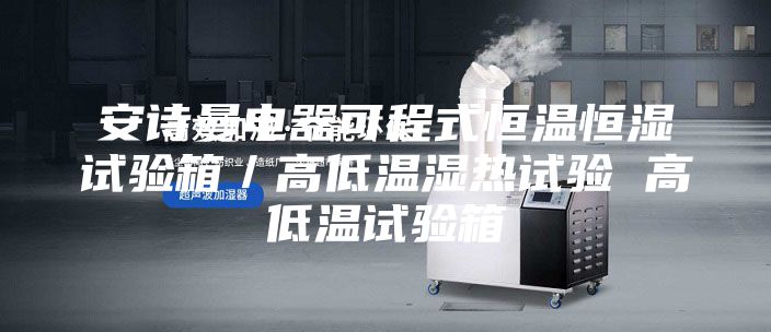 安诗曼电器可程式恒温恒湿试验箱／高低温湿热试验 高低温试验箱