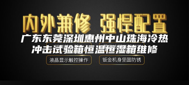 广东东莞深圳惠州中山珠海冷热冲击试验箱恒温恒湿箱维修
