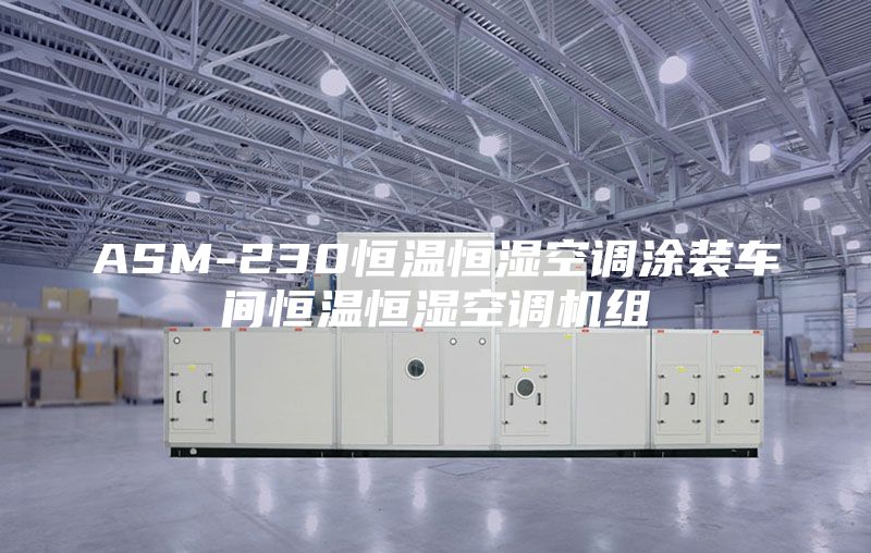 ASM-230恒温恒湿空调涂装车间恒温恒湿空调机组