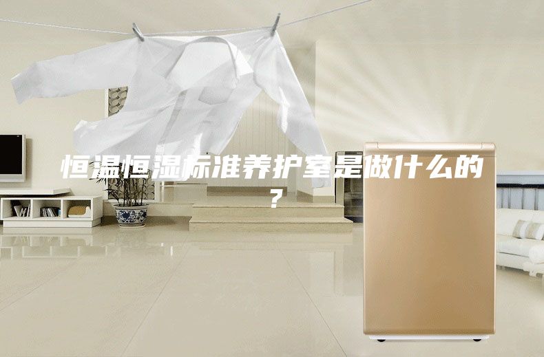 恒温恒湿标准养护室是做什么的？