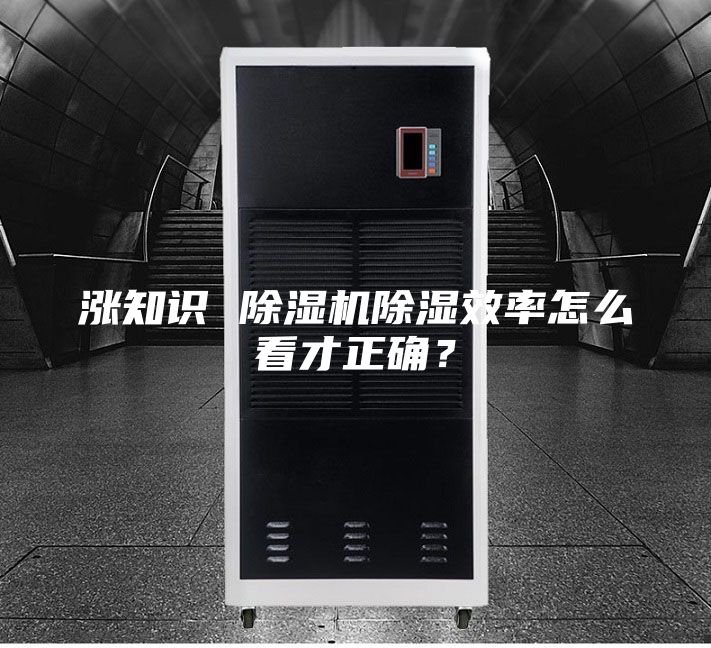 涨知识 除湿机除湿效率怎么看才正确？