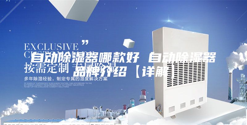 自动除湿器哪款好 自动除湿器品牌介绍【详解】