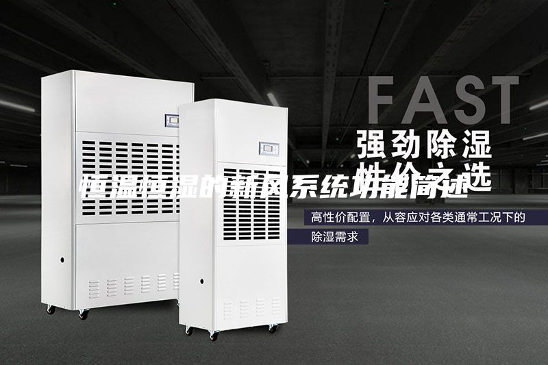 恒温恒湿的新风系统功能简述