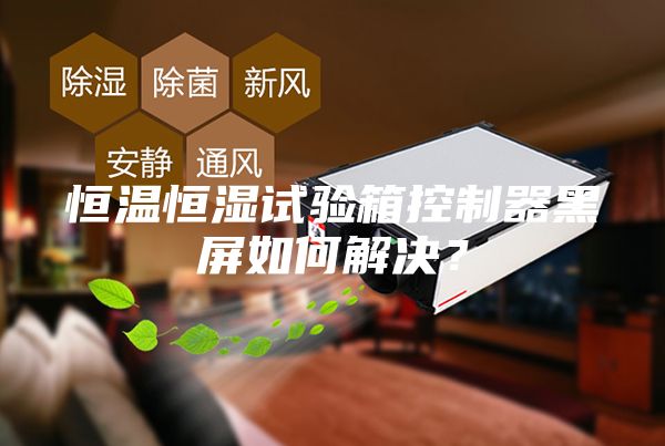 恒温恒湿试验箱控制器黑屏如何解决？