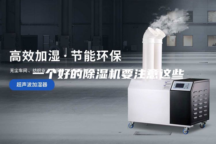 一个好的除湿机要注意这些