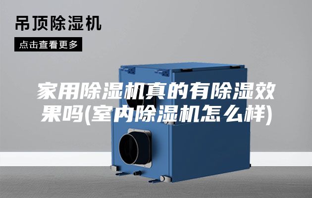 家用除湿机真的有除湿效果吗(室内除湿机怎么样)
