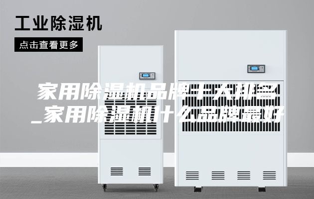 家用除湿机品牌十大排名_家用除湿机什么品牌最好