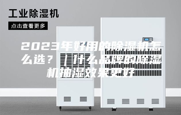 2023年好用的除湿机怎么选？｜什么品牌的除湿机抽湿效果更好
