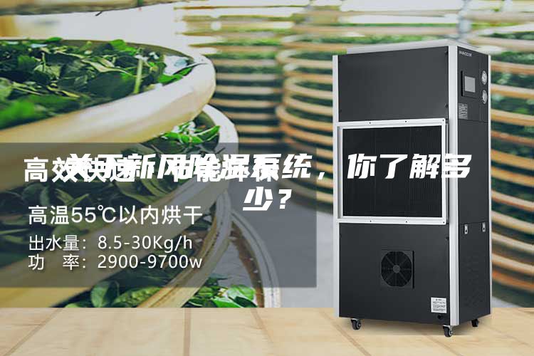 关于新风除湿系统，你了解多少？