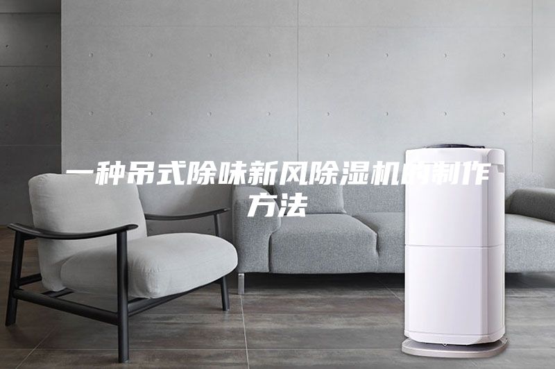 一种吊式除味新风除湿机的制作方法