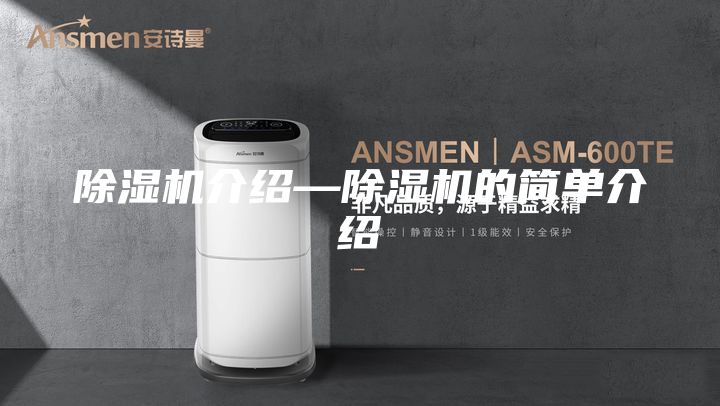 除湿机介绍—除湿机的简单介绍