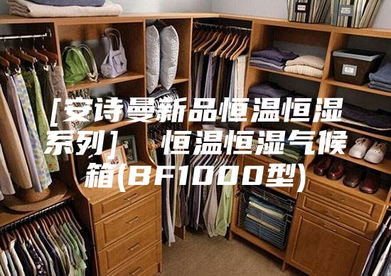 [安诗曼新品恒温恒湿系列]  恒温恒湿气候箱(BF1000型)