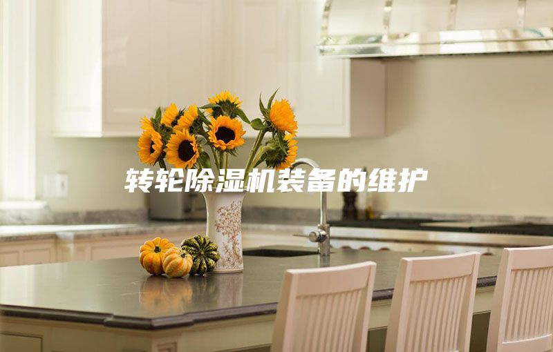 转轮除湿机装备的维护