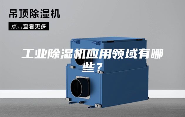 工业除湿机应用领域有哪些？