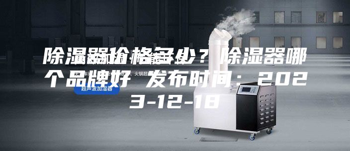 除湿器价格多少？除湿器哪个品牌好 发布时间：2023-12-18