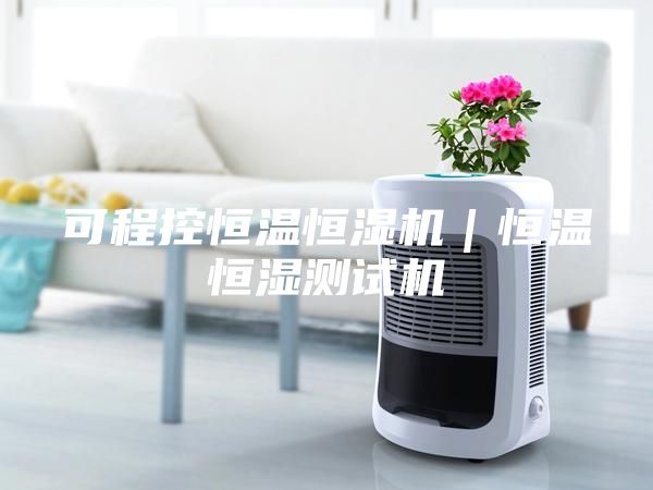 可程控恒温恒湿机｜恒温恒湿测试机