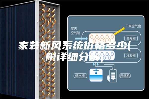 家装新风系统价格多少(附详细分解)