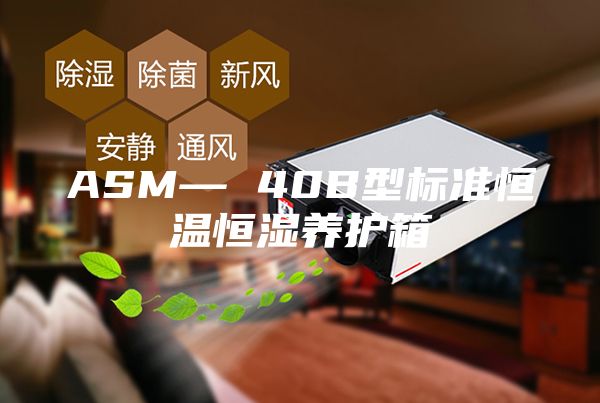 ASM— 40B型标准恒温恒湿养护箱