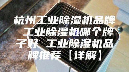 杭州工业除湿机品牌 工业除湿机哪个牌子好 工业除湿机品牌推荐【详解】