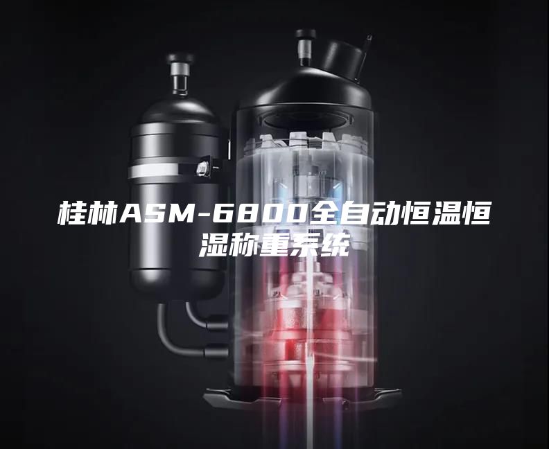 桂林ASM-6800全自动恒温恒湿称重系统