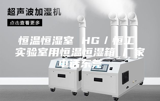恒温恒湿室 HG／恒工 实验室用恒温恒湿箱 厂家电话东莞